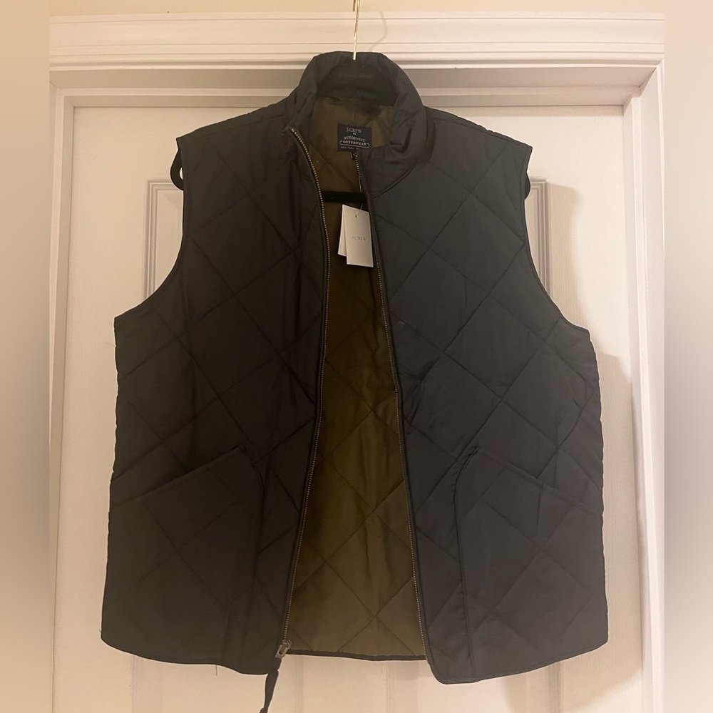 Men’s J. Crew Authentic Outwear Quilted Vest